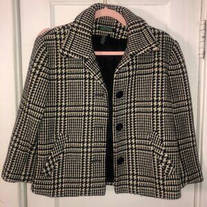 Ralph Lauren Mini Pea Coat Size 10